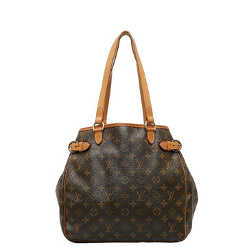 Louis Vuitton Monogram M51153 Shoulder Bag Leather Brown