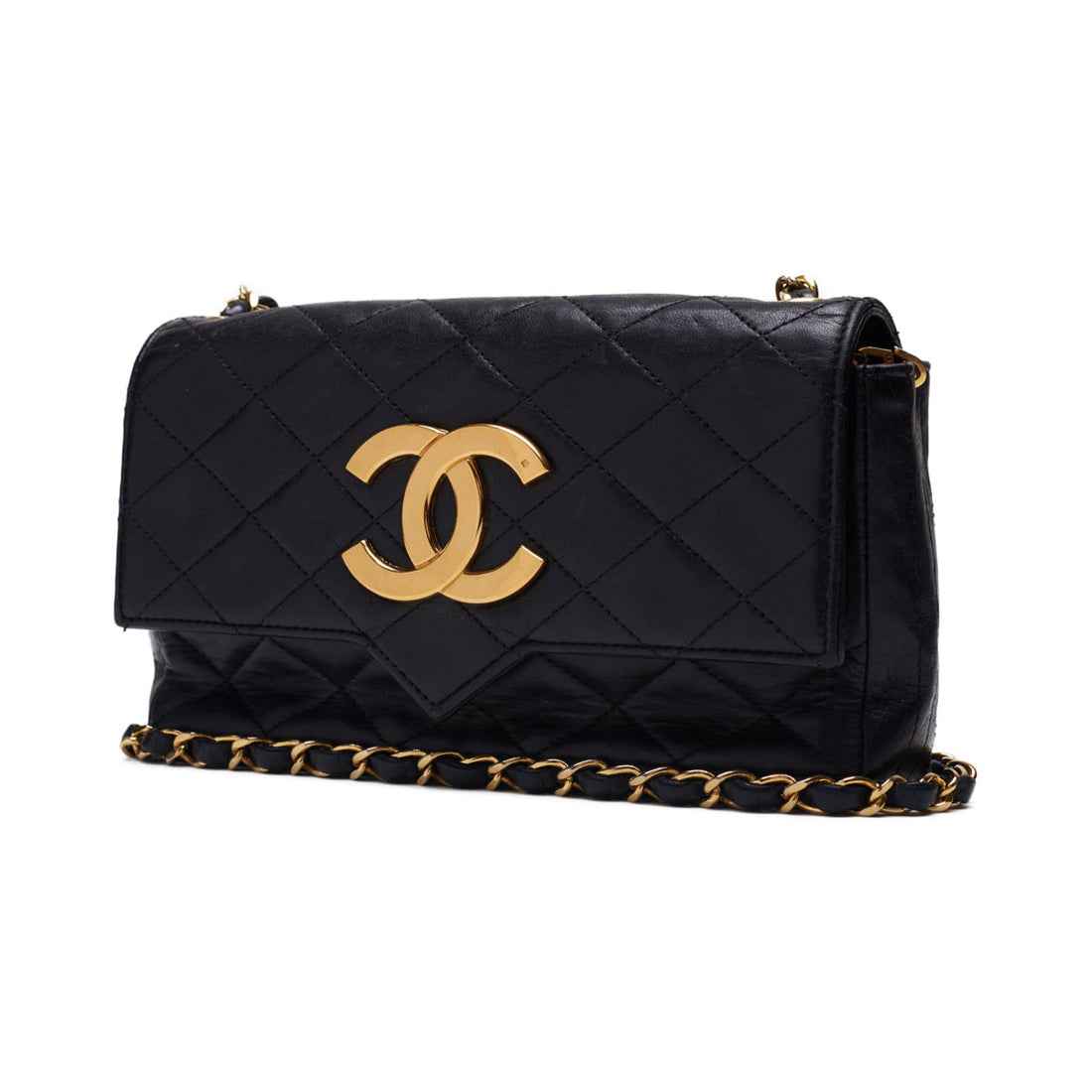 Chanel Matrasse Decacoco Pushlock Chain Shoulder  Black  Shoulder Bag  Shoulder Bag Ladies Shoulder Bag Hybrid ? Ship??SS? E-