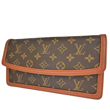 Louis Vuitton Pochette Dame  Canvas Clutch Bag ()
