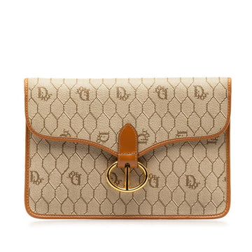 Dior Hanikam Pouch Brown PVC Leather  Dior (Ginestapo)