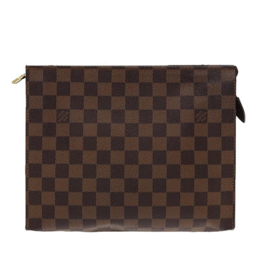 Louis Vuitton Poche Toilette  Canvas Clutch Bag ()