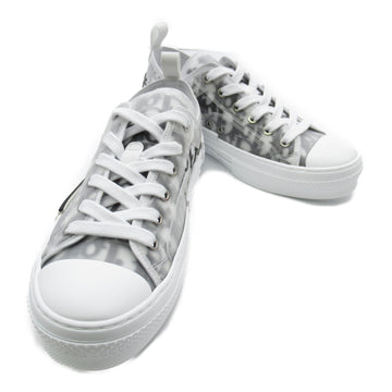 Dior Lock Cut Sneaker Shoes  Linen White 3SN249YJP06940