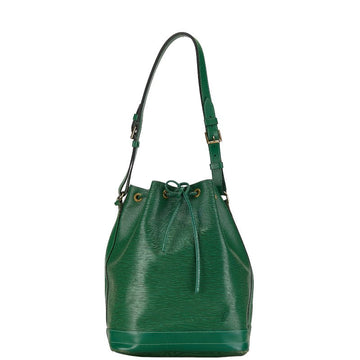 Louis Vuitton M44044 Tread Blue Borneo Green Leather  Louis Vuitton