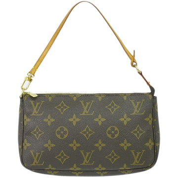 Louis Vuitton Pochette Accessoire  Canvas Clutch Bag ()