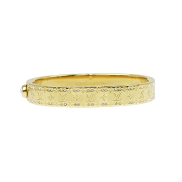 Louis Vuitton Ridge Bracelet Nanogram Strass M64860 G S Size Bungalow Accessories