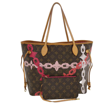 Louis Vuitton Neverfull Mm  Canvas Tote Bag ()