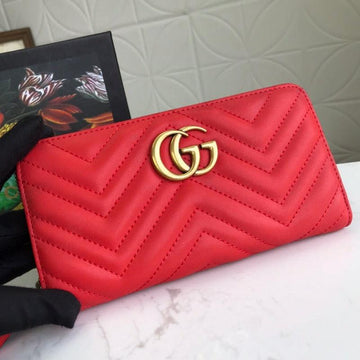 Makersluxe - Marmont Wallet Red