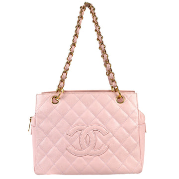 Chanel 2001-2003 Petite Timeless Tote PTT Pink Caviar