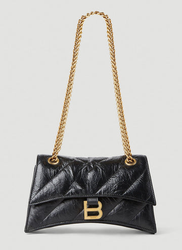 Balenciaga Women Crush Chain Small Shoulder Bag