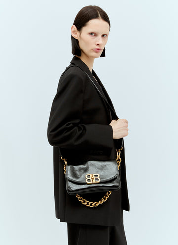 Balenciaga Women Bb Soft Small Flap Shoulder Bag
