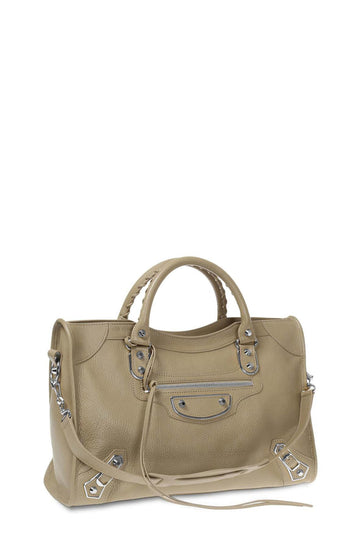 Classic City M Metallic Edge Beige Latte