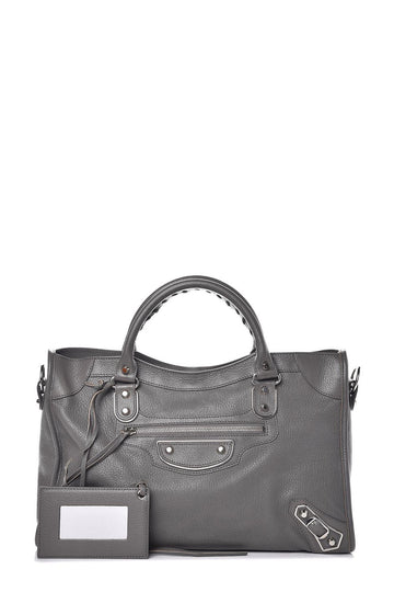 Classic City M Metallic Edge Gris Acier