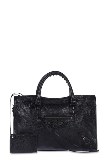 Classic City S Black with Bronze Hardware