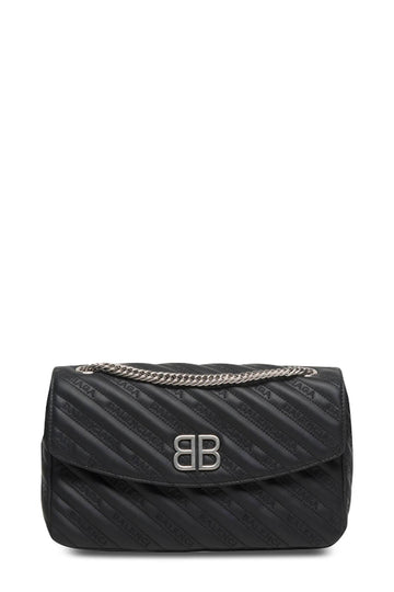 Medium BB Chain Shoulder Bag Black
