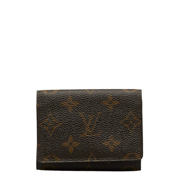 Louis Vuitton Monogram Amverop Cult du Visit Cardcase M62920 Brown PVC Leather Ladies Louis Vuitton