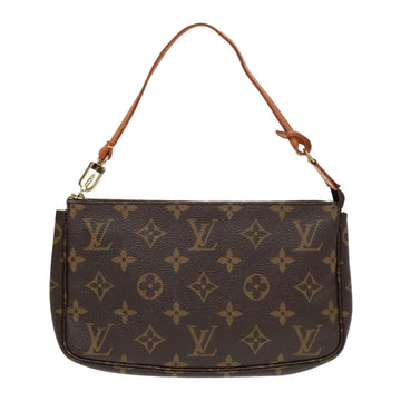 Louis Vuitton Pochette Accessoire  Canvas Clutch Bag ()