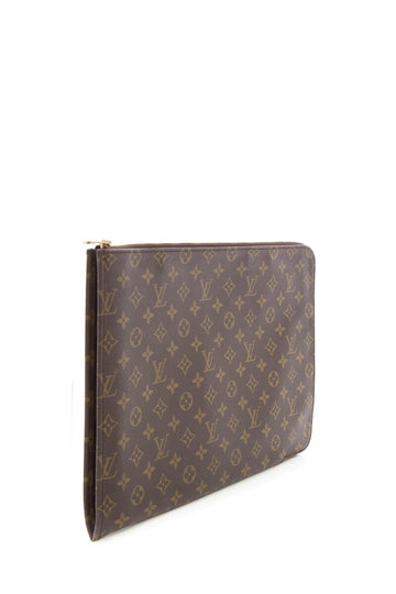 Louis Vintage Vuitton Brown Monogram Canvas Laptop Case