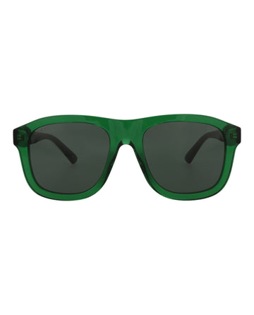 Aviator-Frame Recycled Acetate Sunglasses