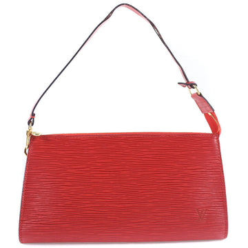 Louis Vuitton Pochette Accessoires  Leather Clutch Bag ()