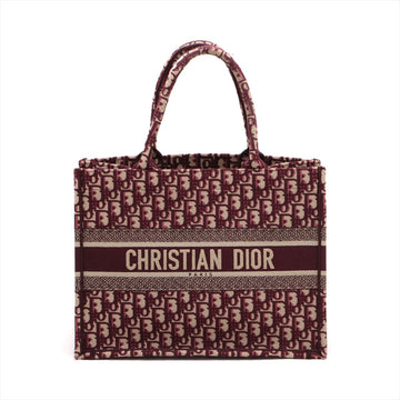 Christian Dior Book Tote Medium Linen Tote Bag