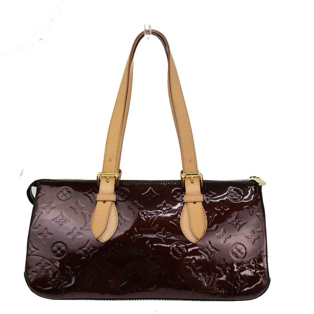 Louis Vuitton Rosewood  Patent Leather Shoulder Bag ()