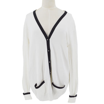 Chanel logo-buttons V-neck cardigan #44