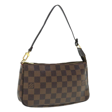 Louis Vuitton Pochette Accessoire  Canvas Clutch Bag ()