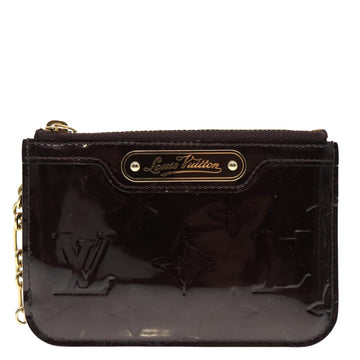 Louis Vuitton Pochette Clés  Patent Leather Wallet  ()
