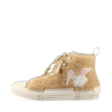 Dior  ERL Boar High Cut Sneaker EU37  Beige DC1022 Lovit Motif