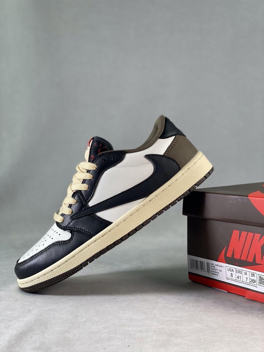 Custom Travis Scott × Air Jordan 1 Low OG “Reverse M CQ4277 105