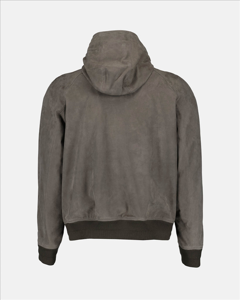Bomber en cuir