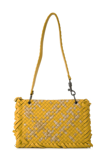 Fringe Intrecciato Nappa Shoulder Bag