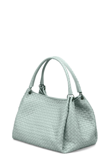 Intrecciato Parachute Bag Pistachio
