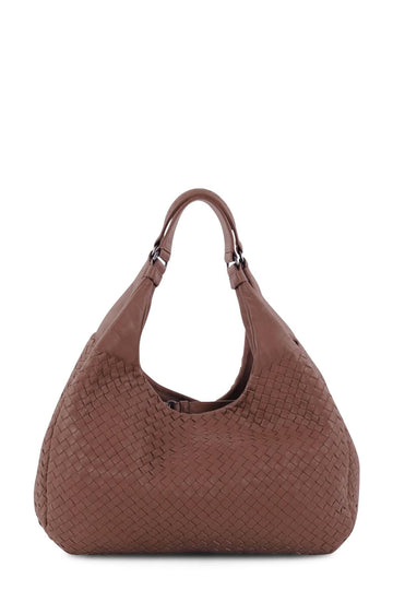 Large Campana Intrecciato Brown