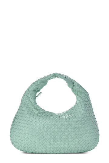 Medium Intrecciato Hobo Mint