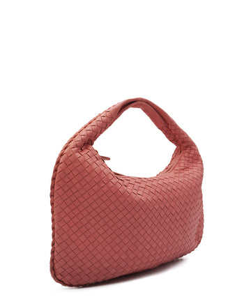 Intrecciato Hobo Bag Pink