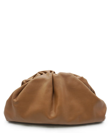 The Pouch Clutch Brown