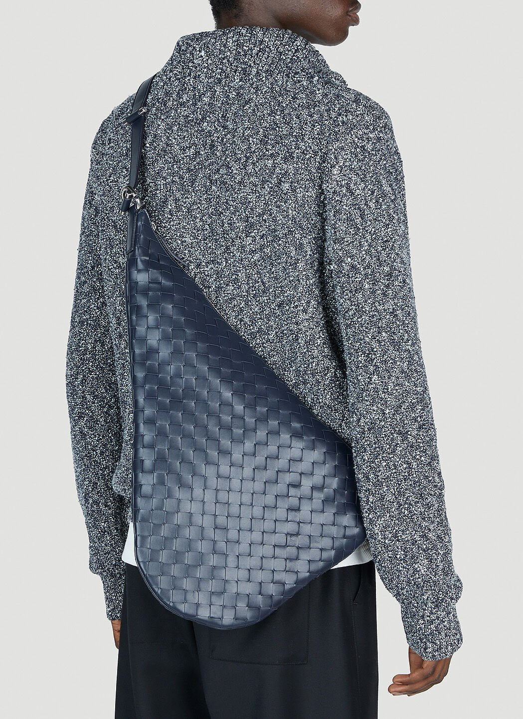 Bottega Veneta Men Virgule Crossbody Bag