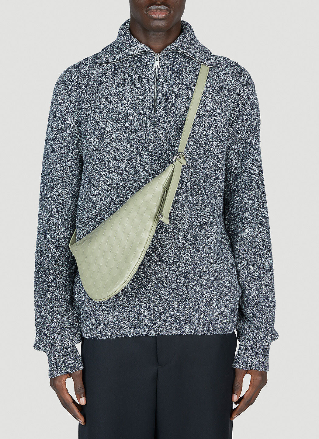 Bottega Veneta Men Virgule Crossbody Bag