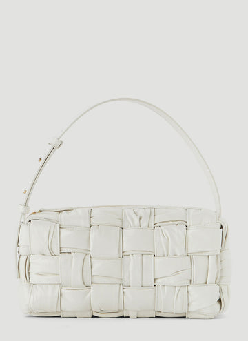 Bottega Veneta Women Brick Cassette Plissé Shoulder Bag