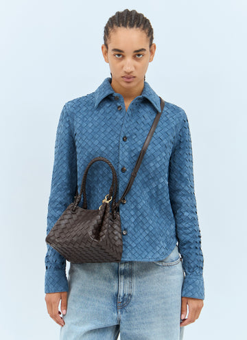 Bottega Veneta Women Small Parachute Shoulder Bag