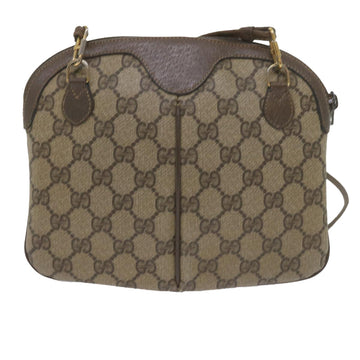 GUCCI GG Supreme Web Sherry Line Shoulder Bag Beige Red 904 02 047 bs10393