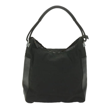 GUCCI Shoulder Bag Nylon Brown bs10421