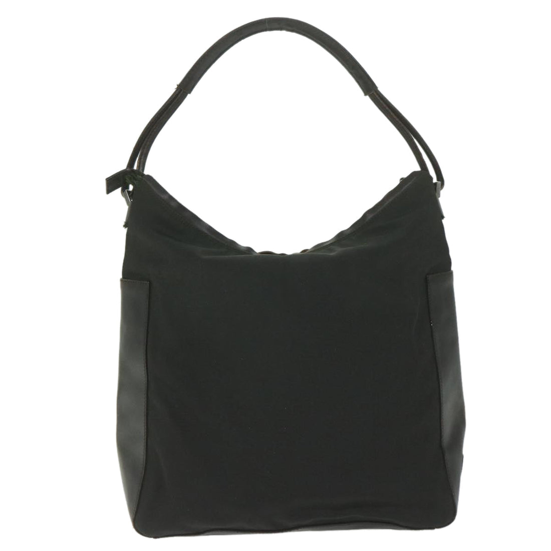 GUCCI Shoulder Bag Nylon Brown bs10421