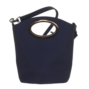 GUCCI Shoulder Bag Nylon Navy 007 1095 bs10425