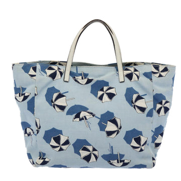GUCCI Hand Bag Canvas Blue 284721 bs10615