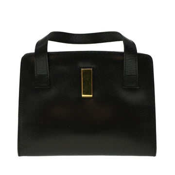 GUCCI Hand Bag Leather Black bs5043