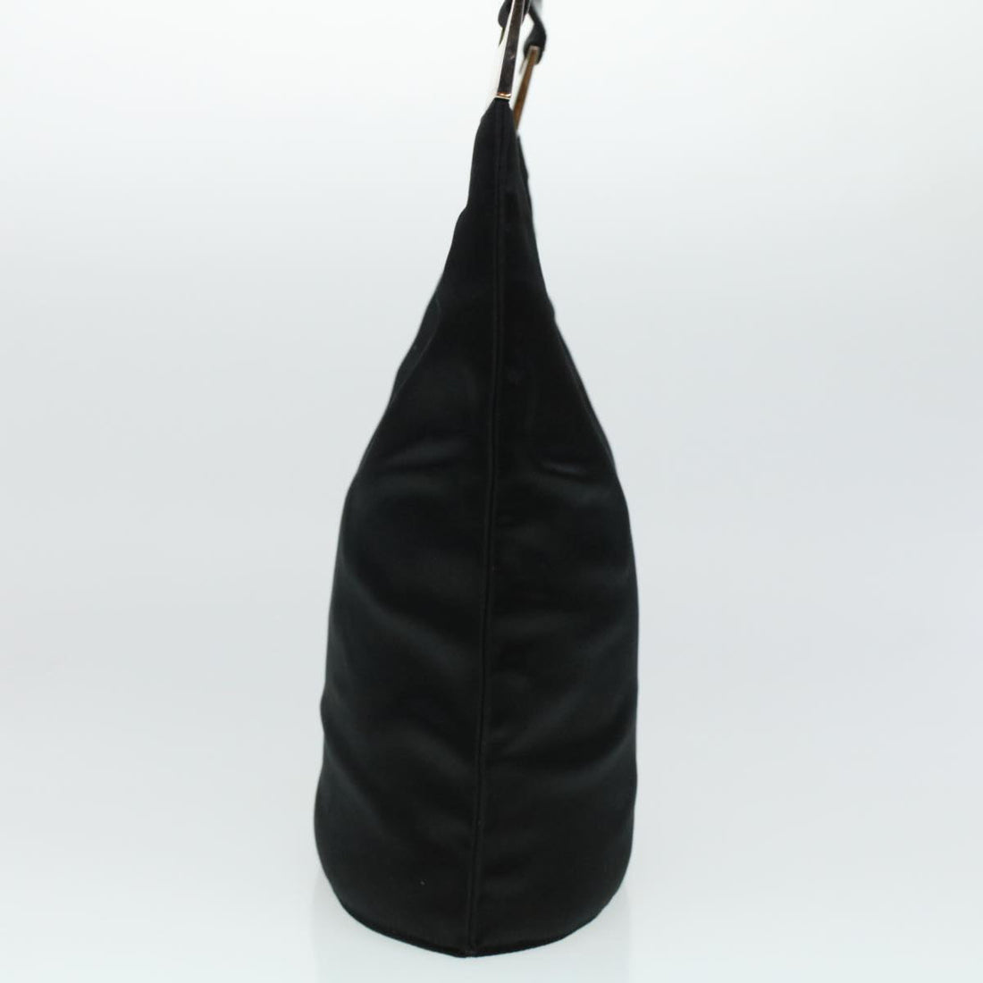 GUCCI Shoulder Bag Canvas Black bs5045