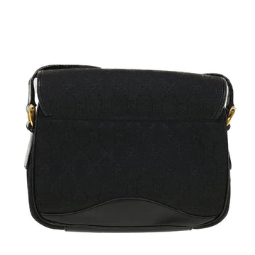 GUCCI GG Canvas Shoulder Bag Black bs5469