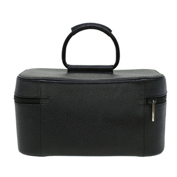 GUCCI Vanity Cosmetic Pouch Leather Black 039.1705.0710 bs5804